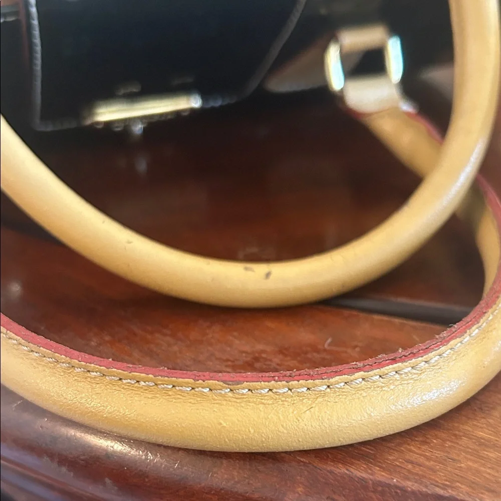Arcadia Black and Tan Satchel